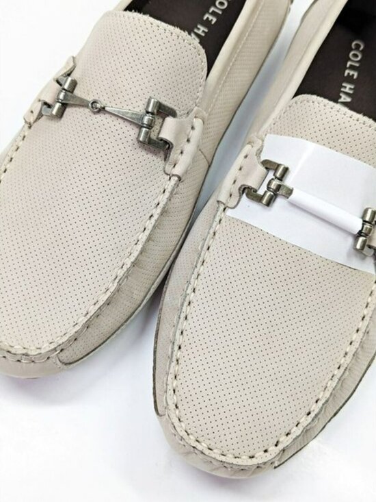 Cole Haan Men\'s Wyatt Sesame Nubuck Leather Bit Driver Size 8.5 (MSRP $180) main image 7